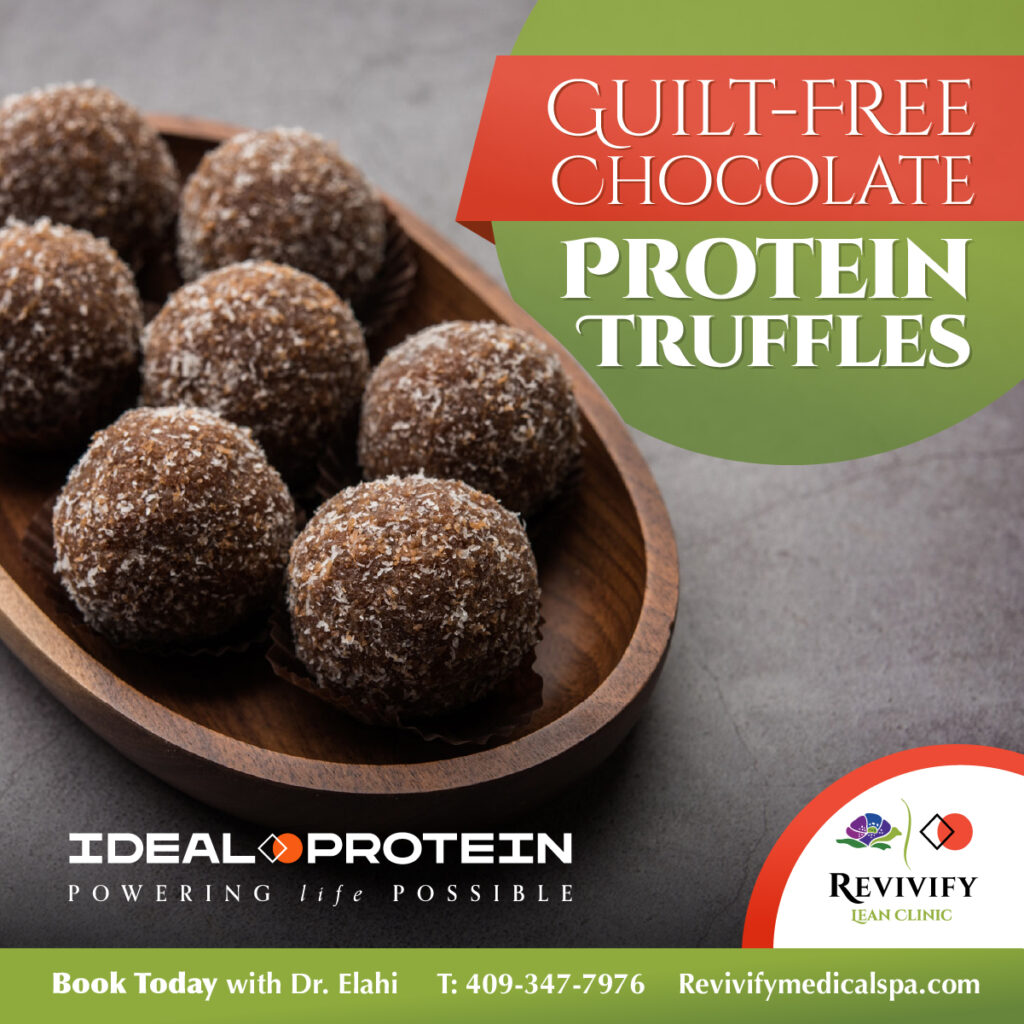 Valentine's Day Guilt-Free Chocolate Protein Truffles