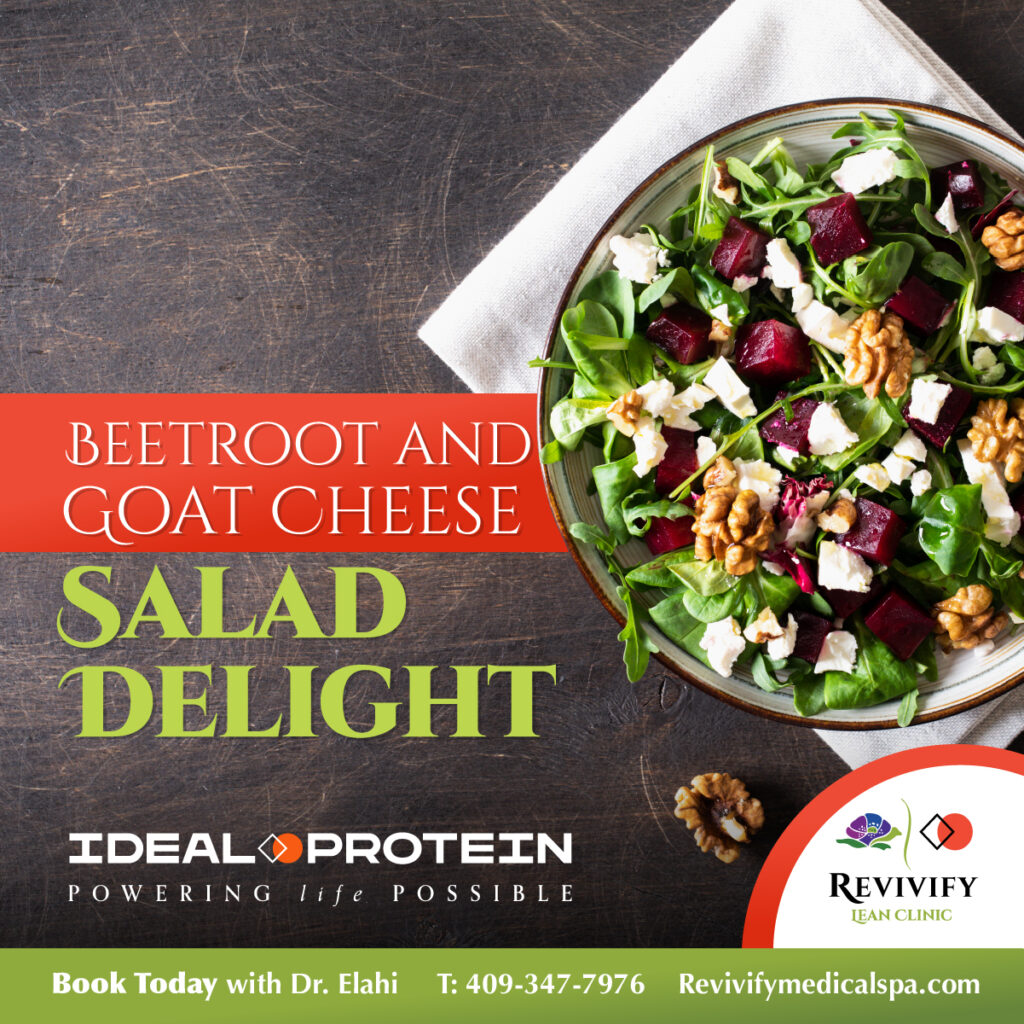 Beetroot and Goat Cheese Salad Delight