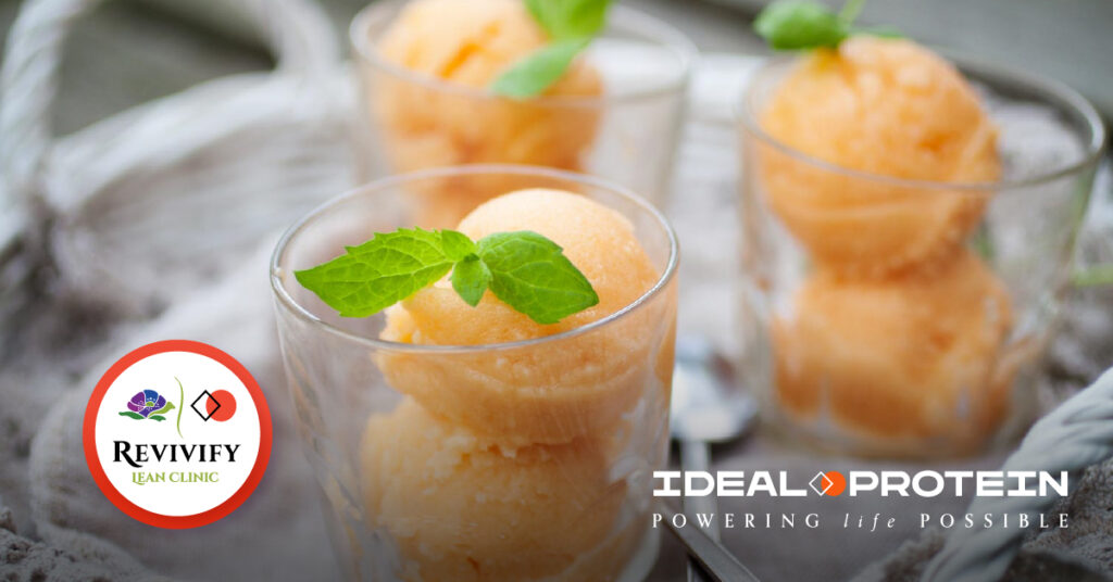 Texas Peach Lime Sorbet Sensation