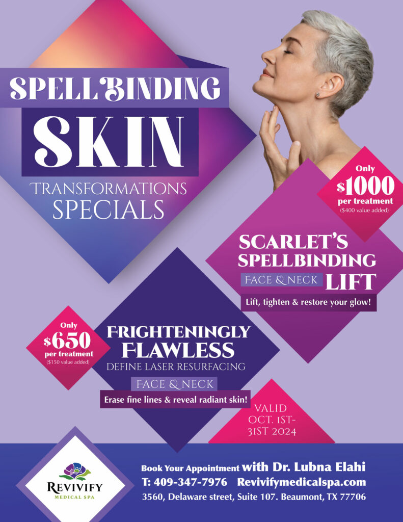 Spellbinding Skin Transformations Specials
